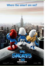 Smurfs movie poster