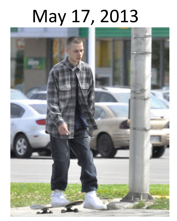 Mark Smich in Oakville the week before his arrest and two days after his friend Dellen Millard was charged with first degree murder